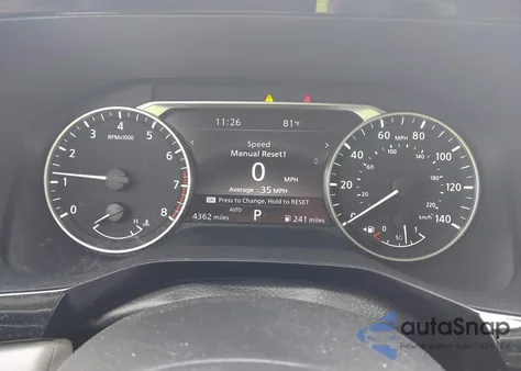 2025 Nissan Pathfinder Sl 4Wd из США, поврежденный, VIN 5N1DR3CC1SC225488